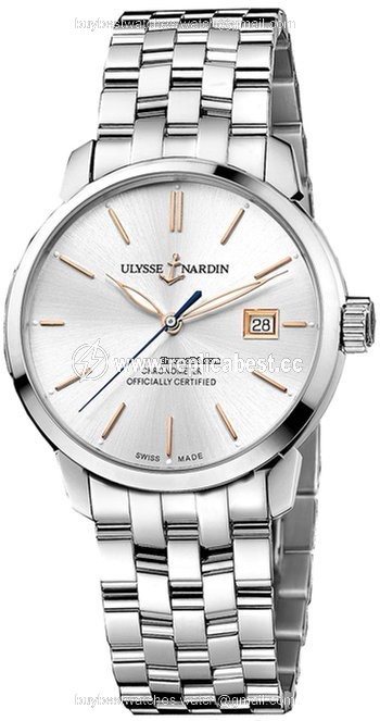 Ulysse Nardin San Marco Mens watch Unisex Automatic Steel 8153-111-7-90