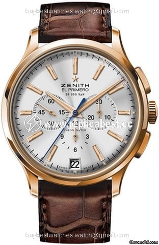 Zenith Captain Chronograph Mens watch Unisex Automatic Rose gold 18.2110.400-01.C498