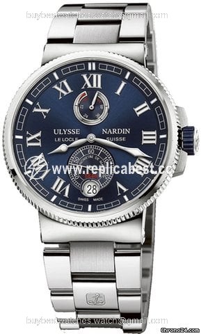 Ulysse Nardin Marine Chronometer Manufacture Mens watch Unisex Automatic Titanium 1183-126-7M.43