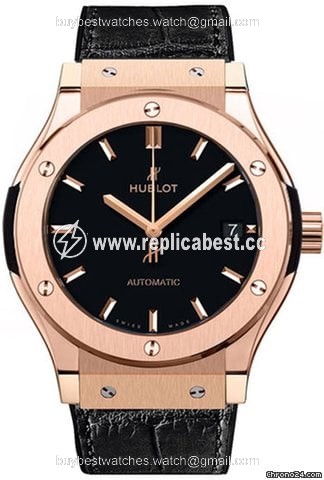 Hublot Classic Fusion 45, 42, 38, 33 mm Mens watch Unisex Automatic Rose gold 542.OX.1181.LR