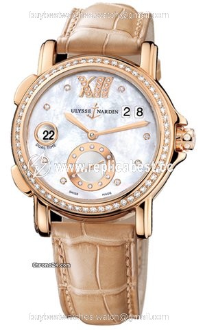 Ulysse Nardin Womens watch Automatic Rose gold 246-22B.391