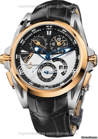Ulysse Nardin Sonata Mens watch Unisex Automatic Titanium 675-01