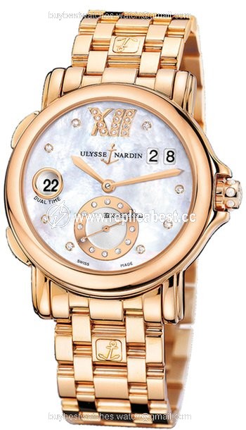 Ulysse Nardin Womens watch Automatic Rose gold 246-22-8.391