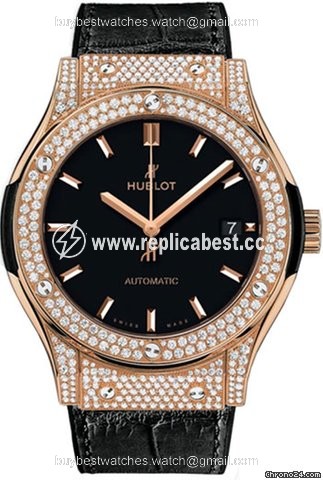 Hublot Classic Fusion 45, 42, 38, 33 mm Mens watch Unisex Automatic Rose gold 542.OX.1181.LR.1704