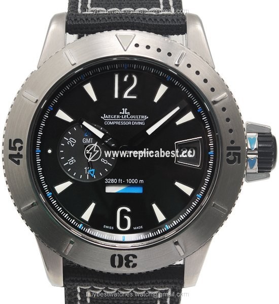 Jaeger-LeCoultre Master Compressor Diving GMT Mens watch Unisex Automatic Titanium Q184T770