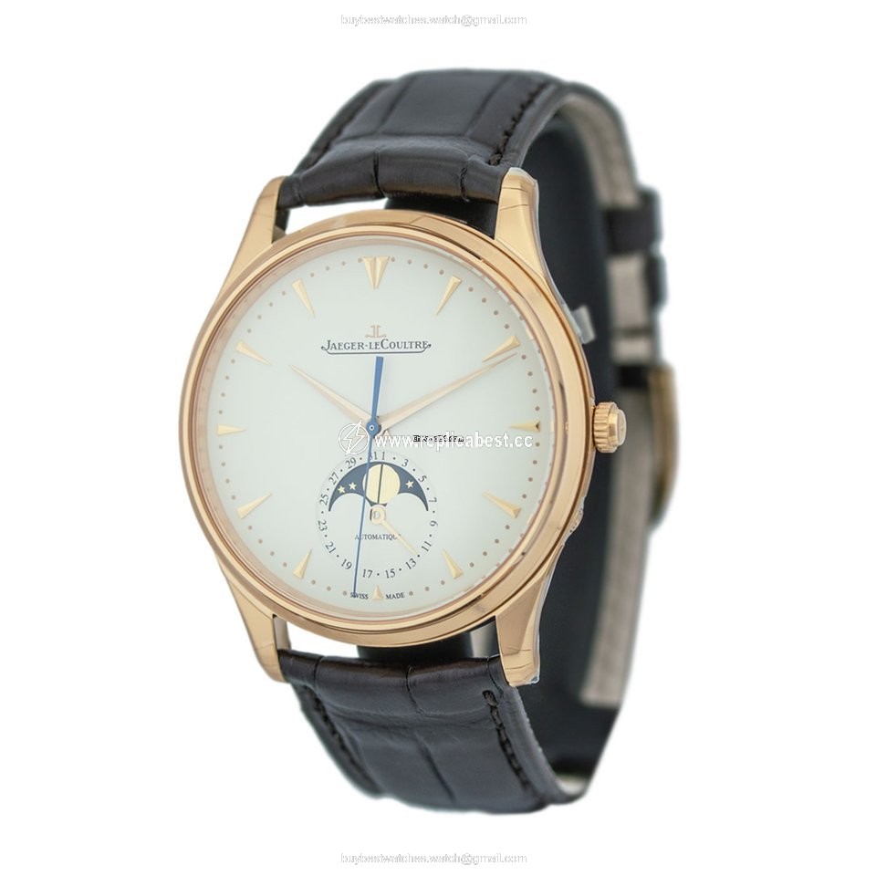 Jaeger-LeCoultre Master Ultra Thin Moon Mens watch Unisex Automatic Rose gold Q1362520 or 1362520