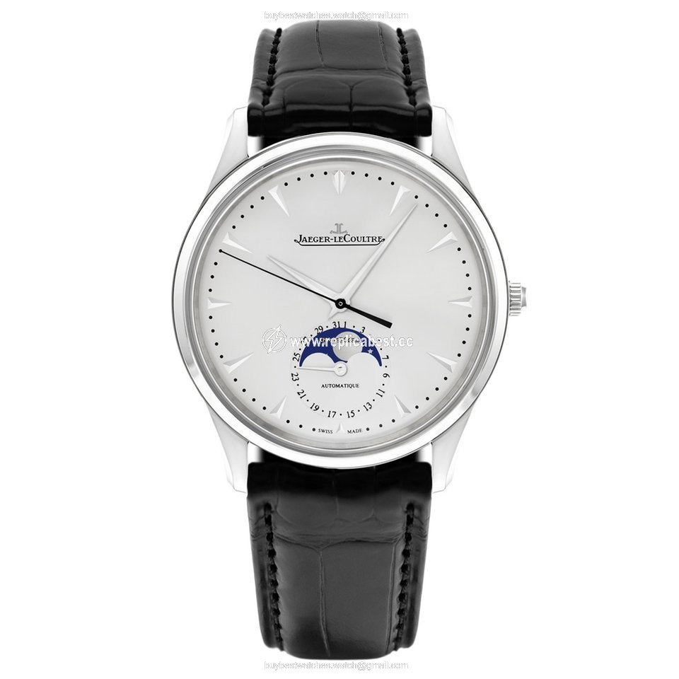 Jaeger-LeCoultre Master Ultra Thin Moon Mens watch Unisex Automatic Steel Q1368420 or 1368420