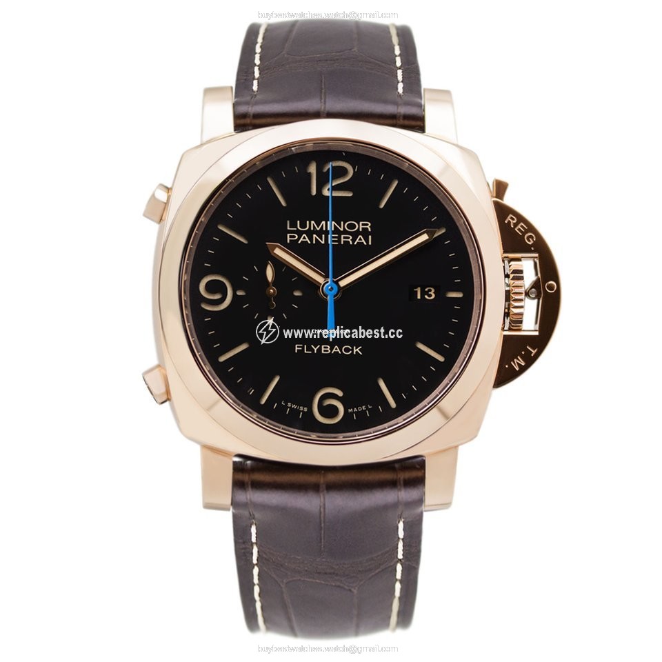 Panerai Luminor 1950 3 Days Chrono Flyback Mens watch Unisex Automatic Red gold PAM00525 or PAM525