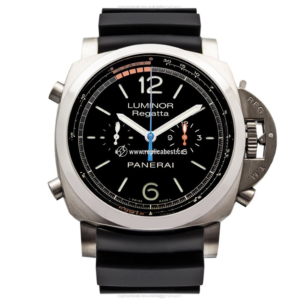 Panerai Luminor 1950 Regatta 3 Days Chrono Flyback Mens watch Unisex Automatic Titanium PAM00526 or PAM526