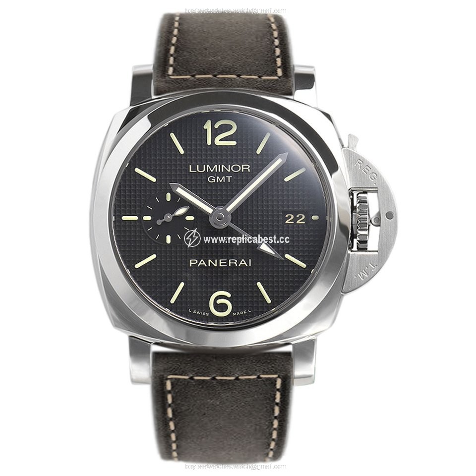 Panerai Luminor 1950 3 Days GMT Automatic Mens watch Unisex Automatic Steel PAM00535 or PAM535