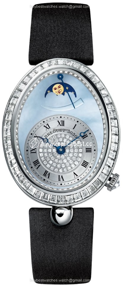 Breguet Reine de Naples Womens watch Automatic White gold 8909bb vd 864.d00d