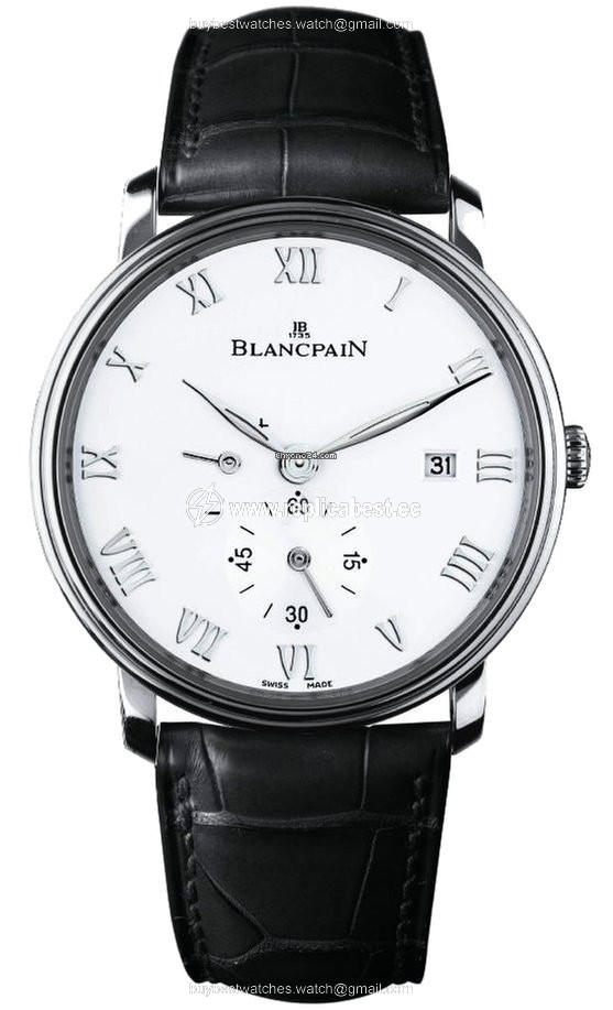 Blancpain Villeret Ultra-Slim Mens watch Unisex Manual winding Steel 6606-1127-55b