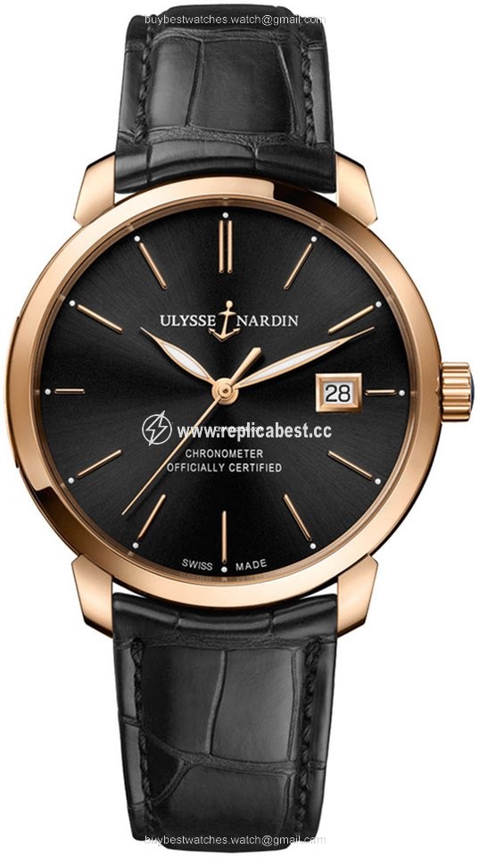 Ulysse Nardin San Marco Mens watch Unisex Automatic Rose gold 8156-111-2 92