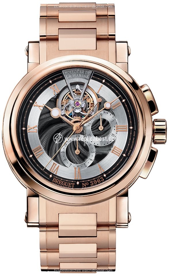 Breguet Marine Mens watch Unisex Manual winding Rose gold 5837br 92 rm0