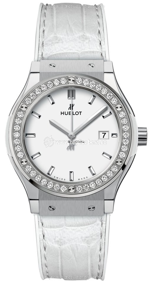 Hublot Classic Fusion Quartz Womens watch Quartz Titanium 581.ne.2010.lr.1204