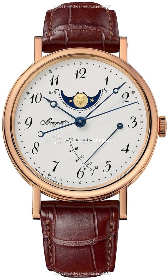 Breguet Classique Mens watch Unisex Automatic Rose gold 7787br 29 9v6