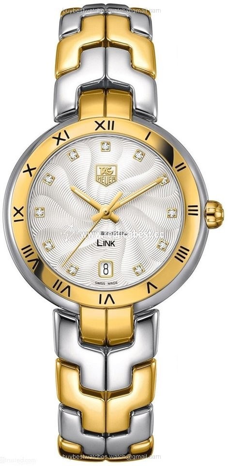 TAG Heuer Link Lady Womens watch Quartz Gold Steel WAT1350.BB0957