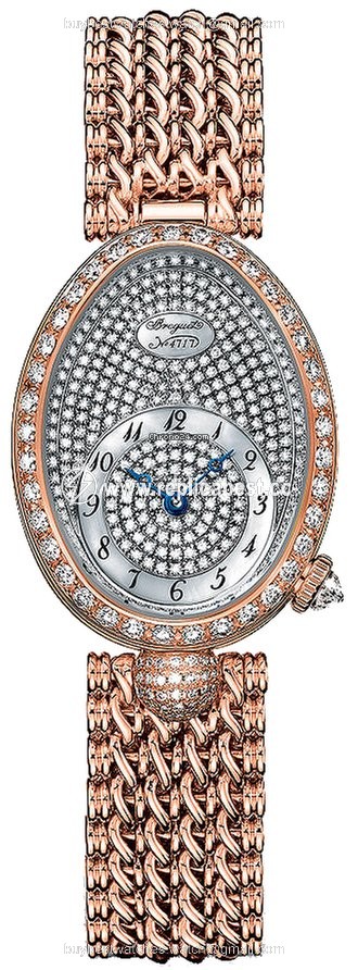 Breguet Reine de Naples Womens watch Automatic Rose gold 8928br 8d j20.dd00