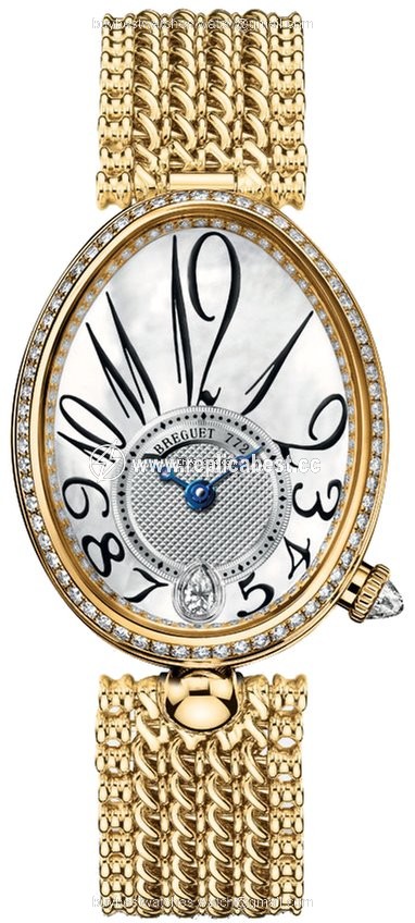 Breguet Reine de Naples Womens watch Automatic Yellow gold 8918ba 58 j20.d000