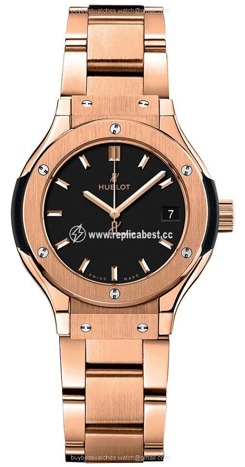 Hublot Classic Fusion Quartz Womens watch Quartz Rose gold 581.ox.1181.ox