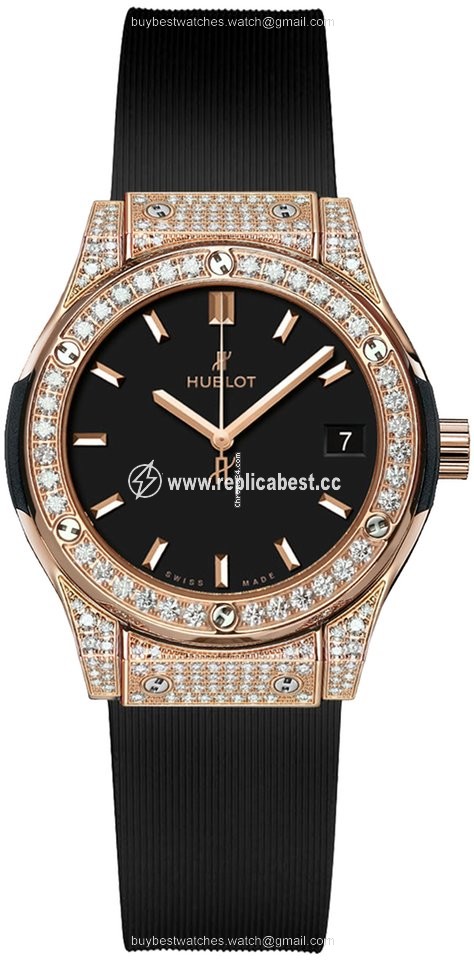 Hublot Classic Fusion Quartz Womens watch Quartz Rose gold 581.ox.1181.rx.1704