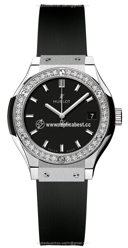 Hublot Classic Fusion Quartz Womens watch Quartz Titanium 581.nx.1171.rx.1104