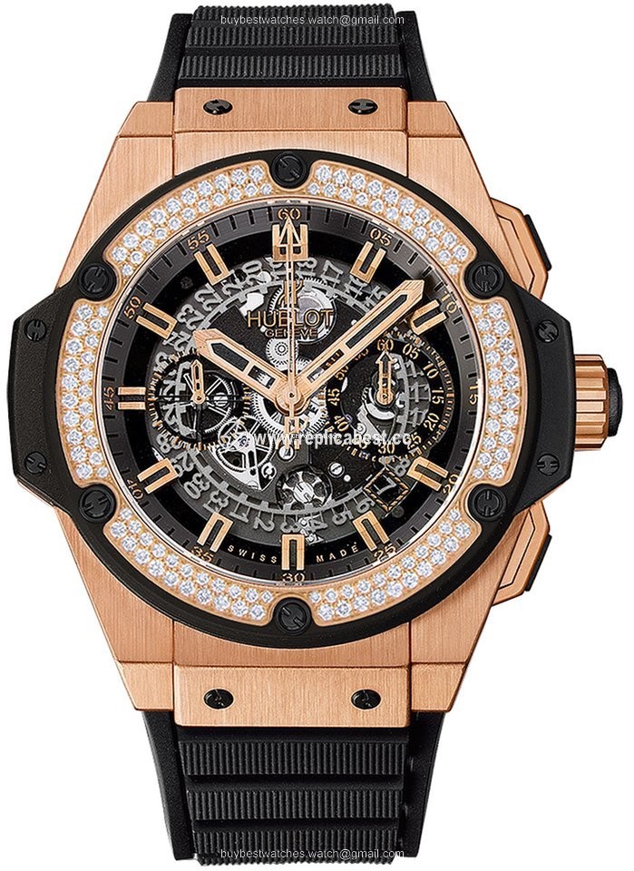 Hublot King Power Mens watch Unisex Automatic Rose gold 701.ox.0180.rx.1104