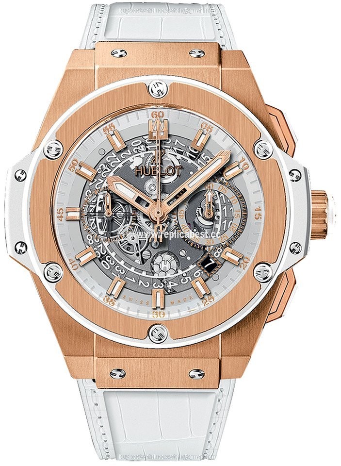 Hublot King Power Mens watch Unisex Automatic Rose gold 701.oe.0128.gr