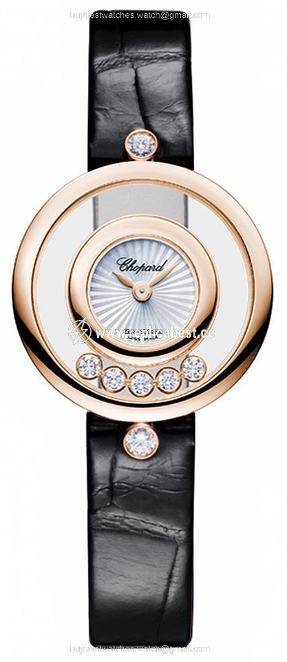 Chopard Happy Diamonds Womens watch Quartz Rose gold 209415-5001-AL