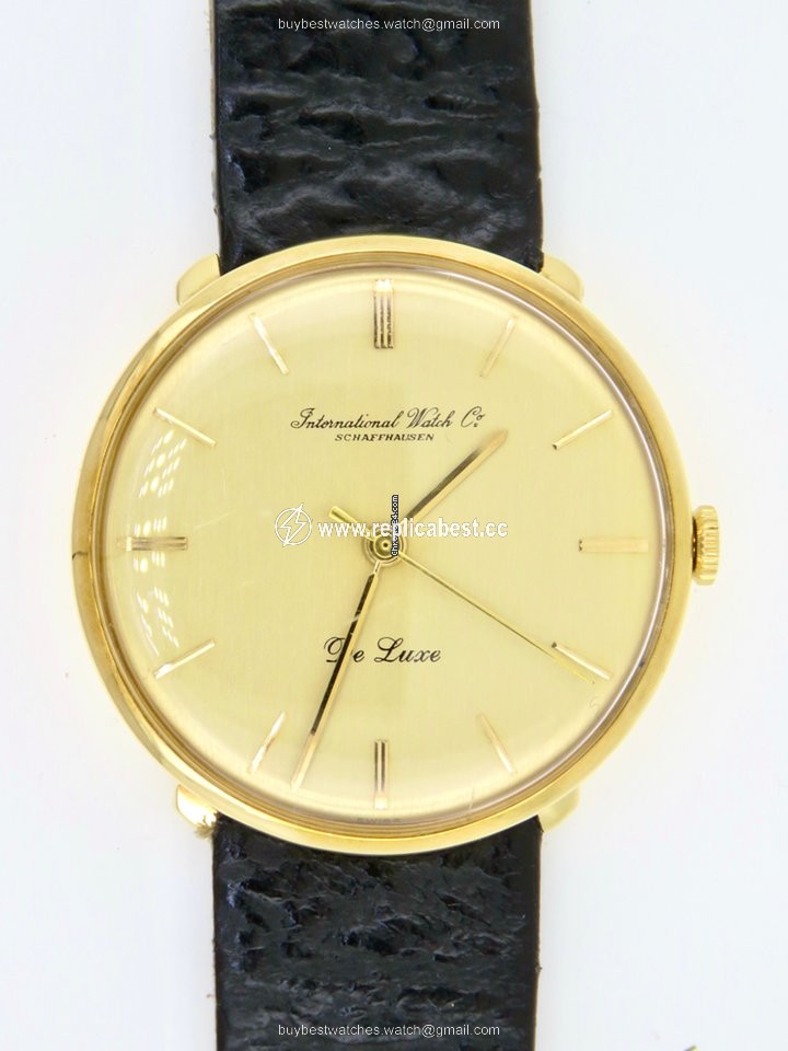 IWC Mens watch Unisex Manual winding Yellow gold 1779961