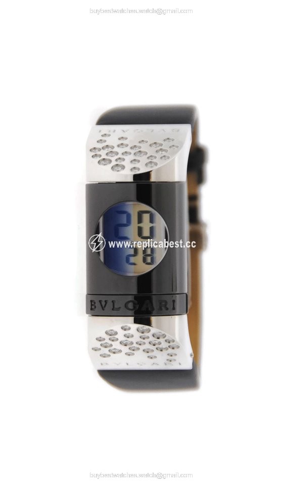 Bulgari Womens watch Quartz Steel IP 20 S