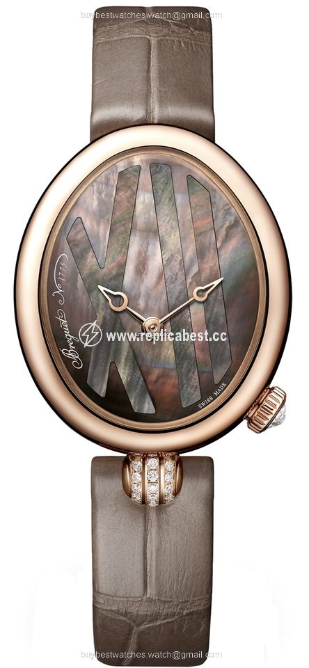 Breguet Reine de Naples Womens watch Automatic Rose gold 9808br 5t 922 0d00
