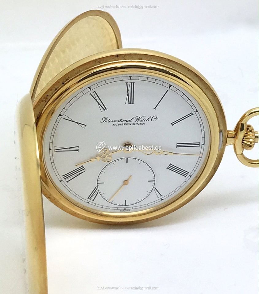 IWC Mens watch Unisex Manual winding Yellow gold 5414