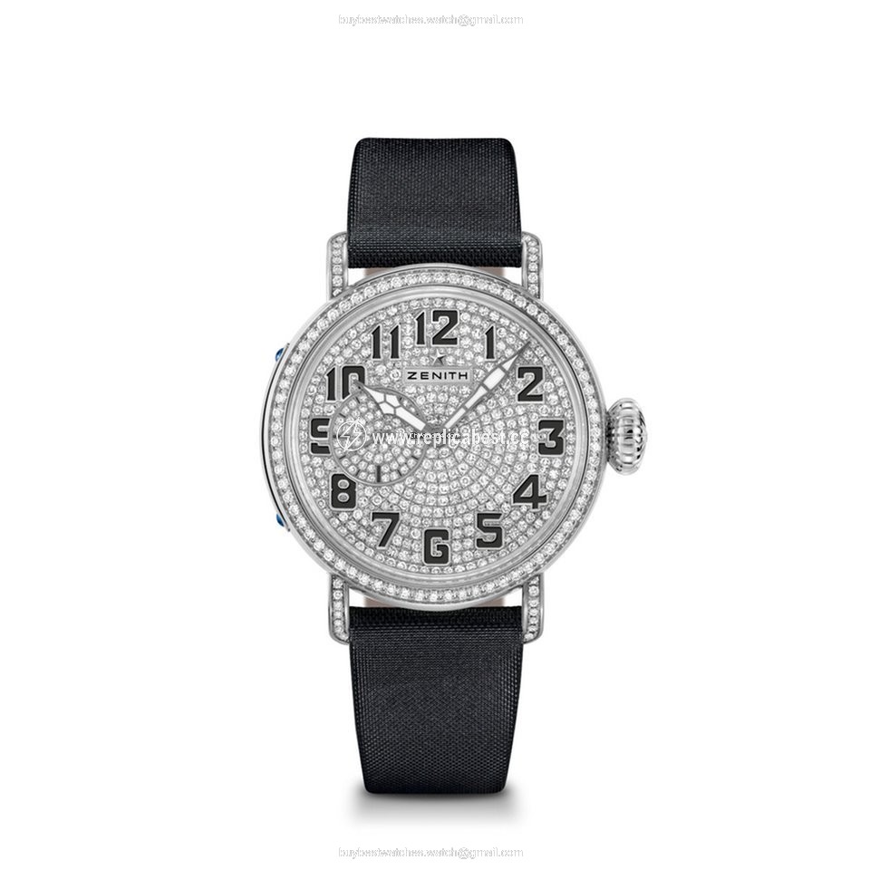 Zenith Pilot Type 20 Lady Womens watch Automatic White gold 45.1931.681 79.C717