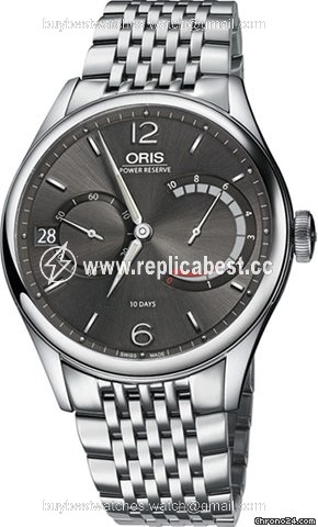 Oris Artelier Calibre 111 Mens watch Unisex Manual winding Steel 01 111 7700 4063-Set 8 23 79