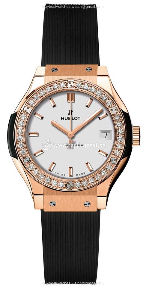 Hublot Classic Fusion Quartz Womens watch Quartz Rose gold 581.ox.2611.rx.1104