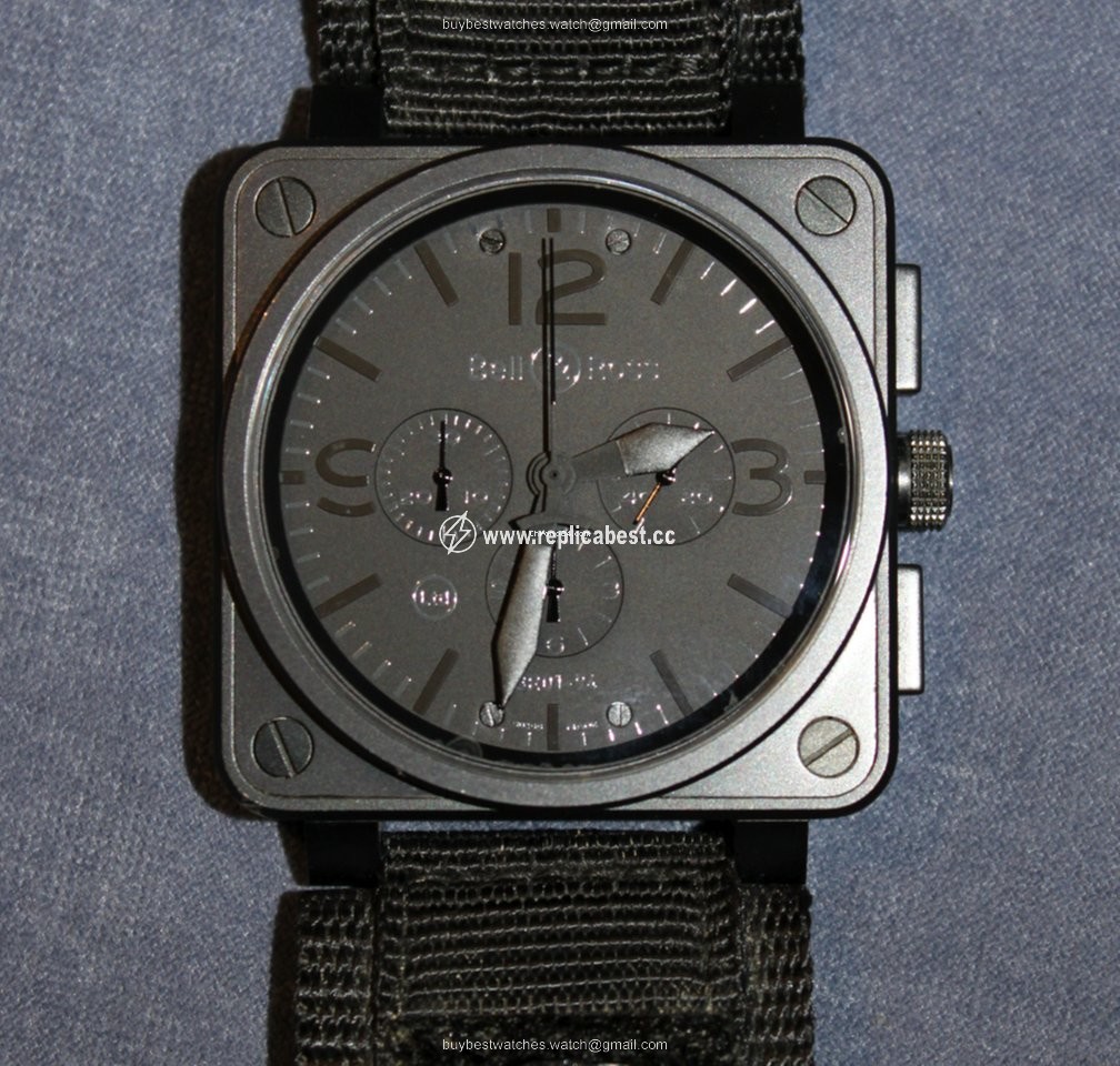 Bell & Ross BR 01-94 Chronographe Mens watch Unisex Automatic Steel BR 01-94