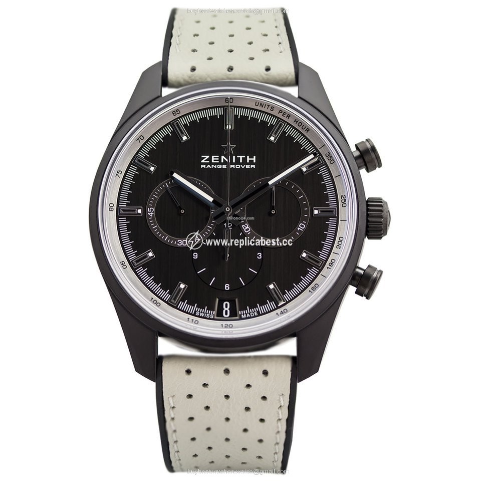 Zenith El Primero Chronomaster Mens watch Unisex Automatic Ceramic 24.2040.400 27.R797