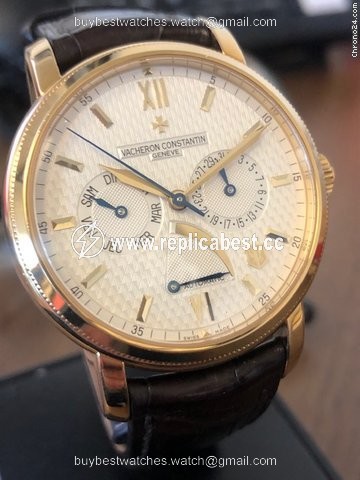 Vacheron Constantin Mens watch Unisex Manual winding Yellow gold 85250