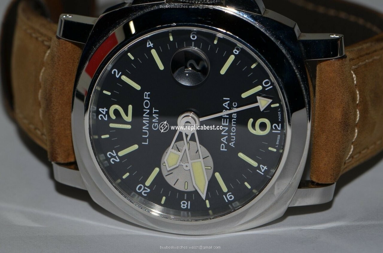 Panerai Luminor GMT Automatic Mens watch Unisex Automatic Steel PAM01088