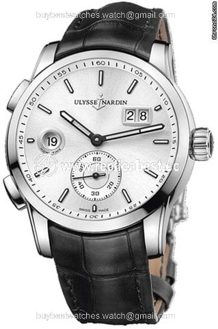 Ulysse Nardin Dual Time Mens watch Unisex Automatic Steel 3343-126.91