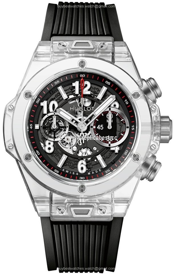 Hublot Big Bang Unico Mens watch Unisex Automatic 411.jx.1170.rx Magic Sapphire
