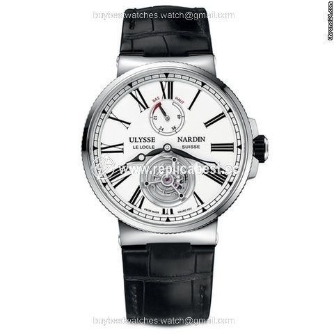 Ulysse Nardin Marine Tourbillon Mens watch Unisex Automatic Steel 1283-181 E0