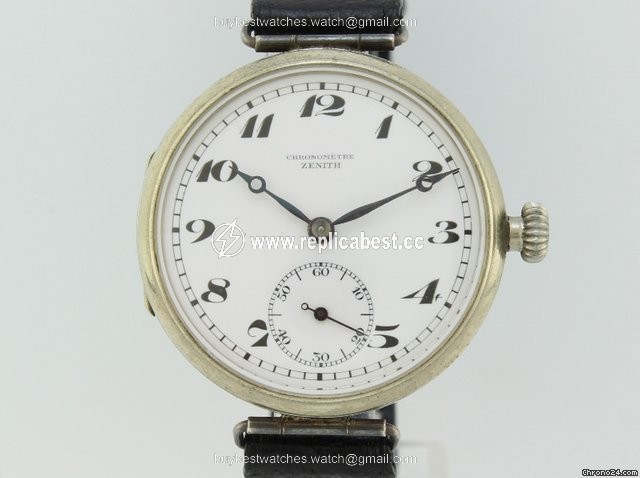Zenith Mens watch Unisex Manual winding Steel 4140