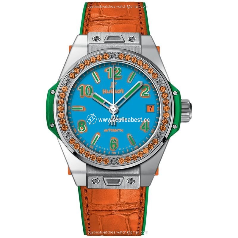 Hublot Big Bang Pop Art Womens watch Automatic Steel 465.SO.5179.LR.1206.POP16 ORANGE