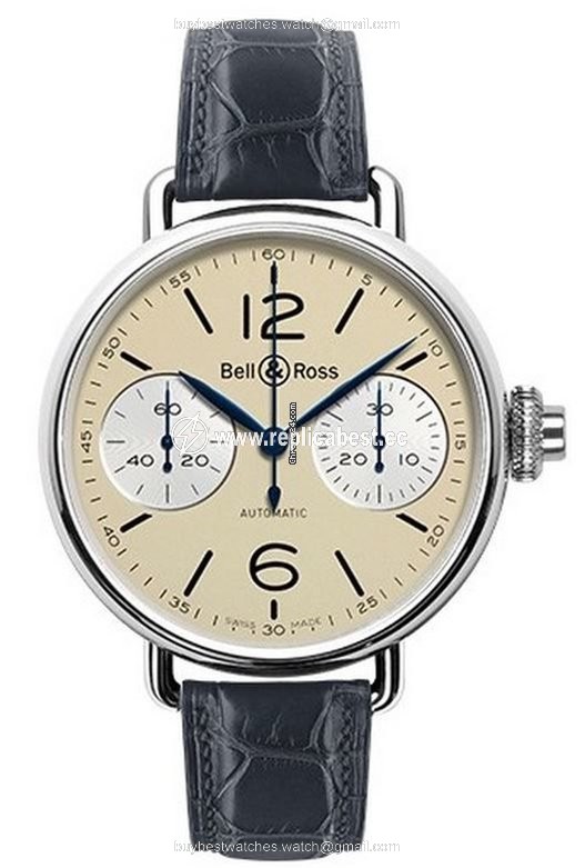 Bell & Ross Vintage Mens watch Unisex Automatic Steel BRWW1-MONO-IVO SCR