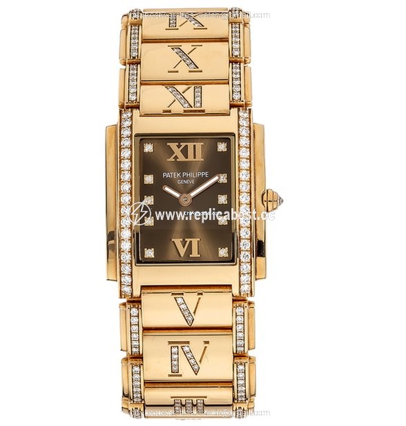 Patek Philippe Twenty~4 Womens watch Quartz Rose gold 4910 40R