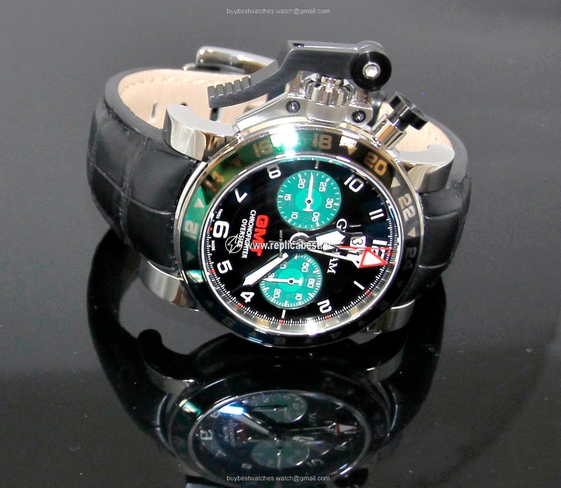 Graham Chronofighter Oversize Mens watch Unisex Automatic Steel 2OVGS.B12A