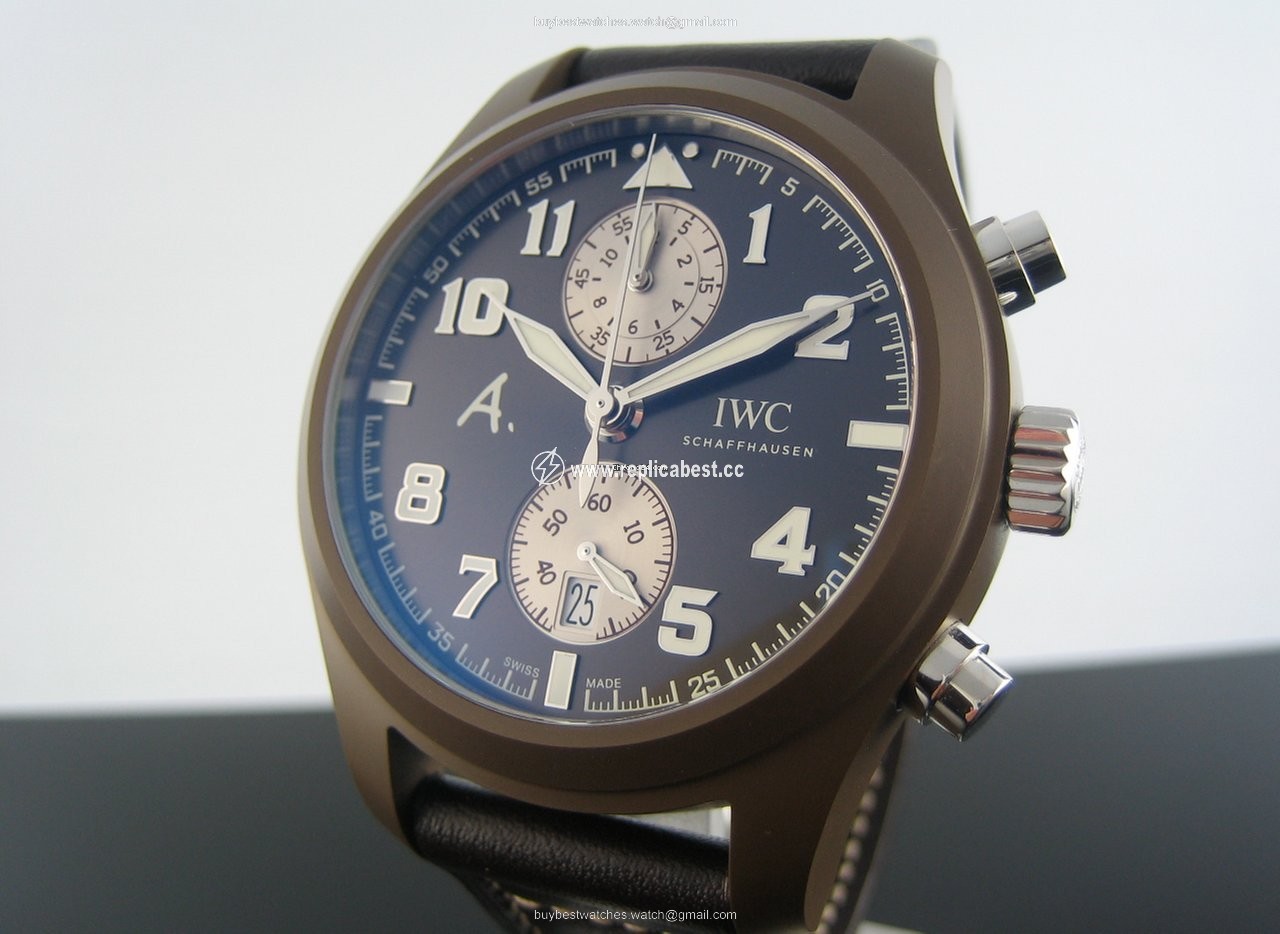 IWC Pilot Chronograph Mens watch Unisex Automatic Ceramic IW388005