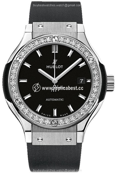 Hublot Classic Fusion 45, 42, 38, 33 mm Womens watch Automatic Titanium 582.nx.1170.rx.1204